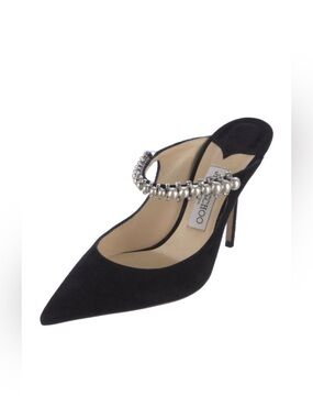 Jimmy Choo Black Mules